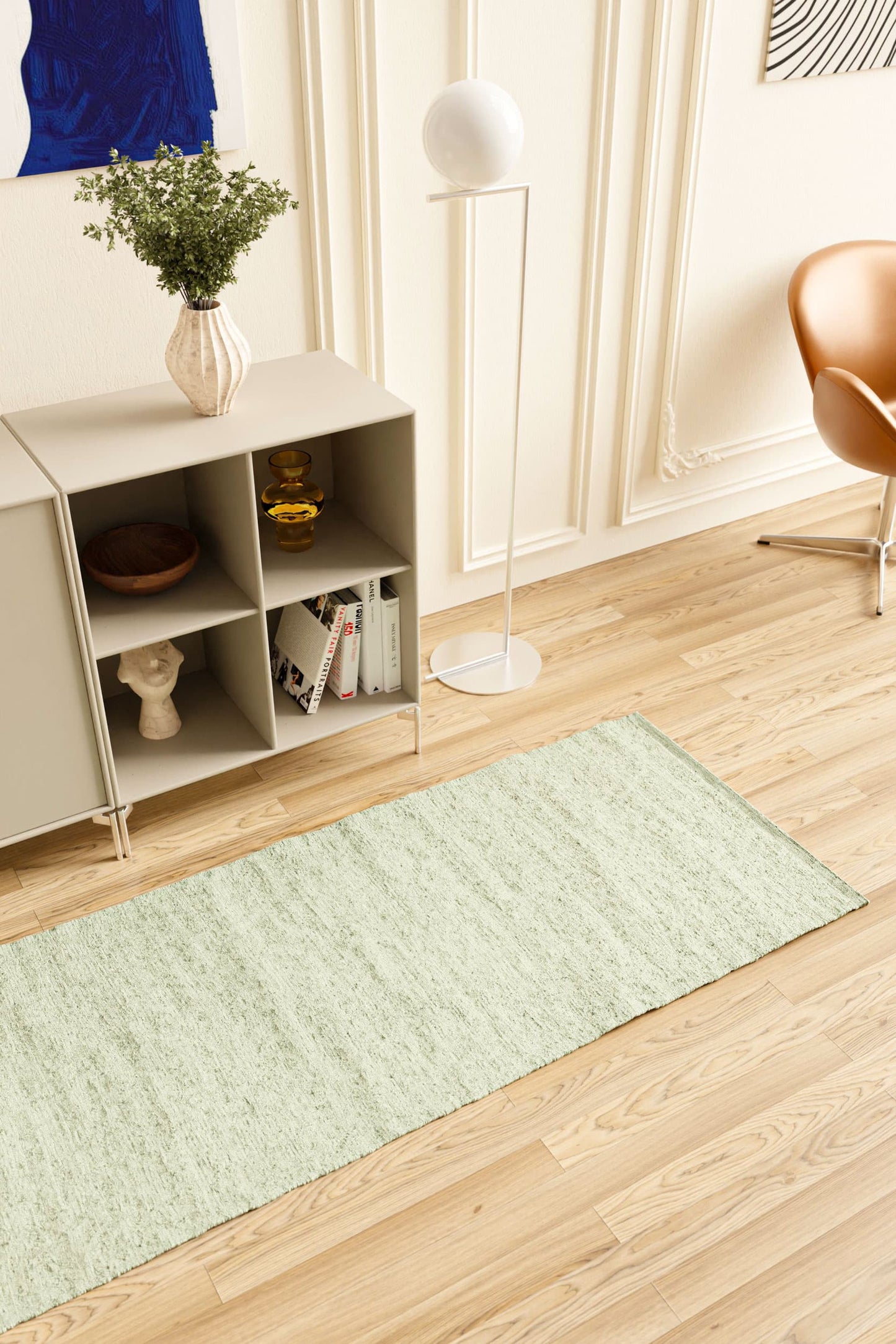 Cotton Rug, Mint