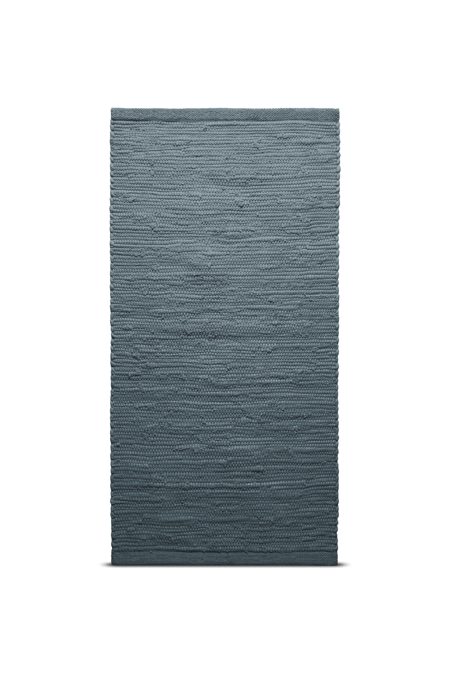Cotton Rug, Steel Grey