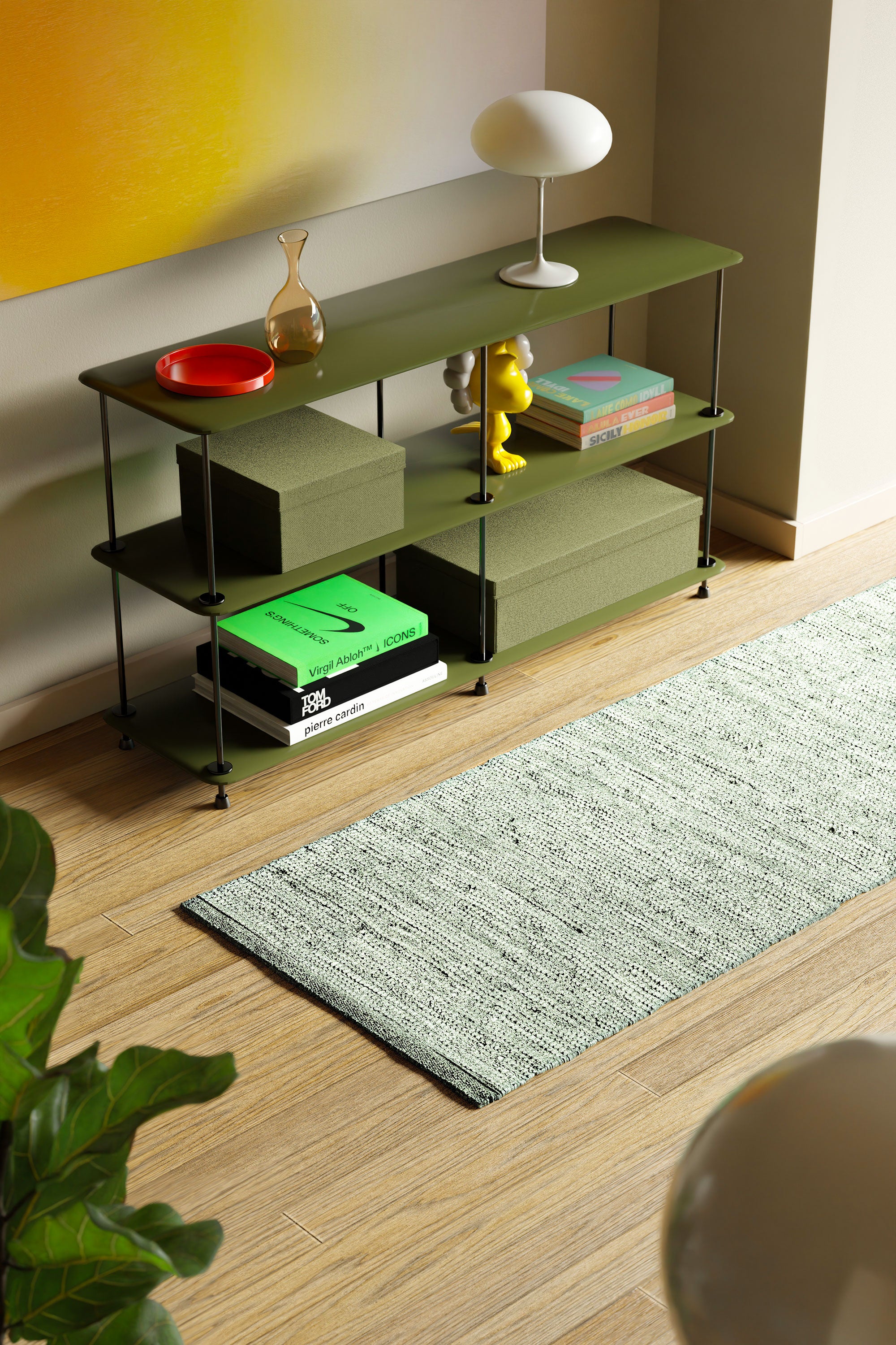 Cotton Rug, Mint – RUG SOLID