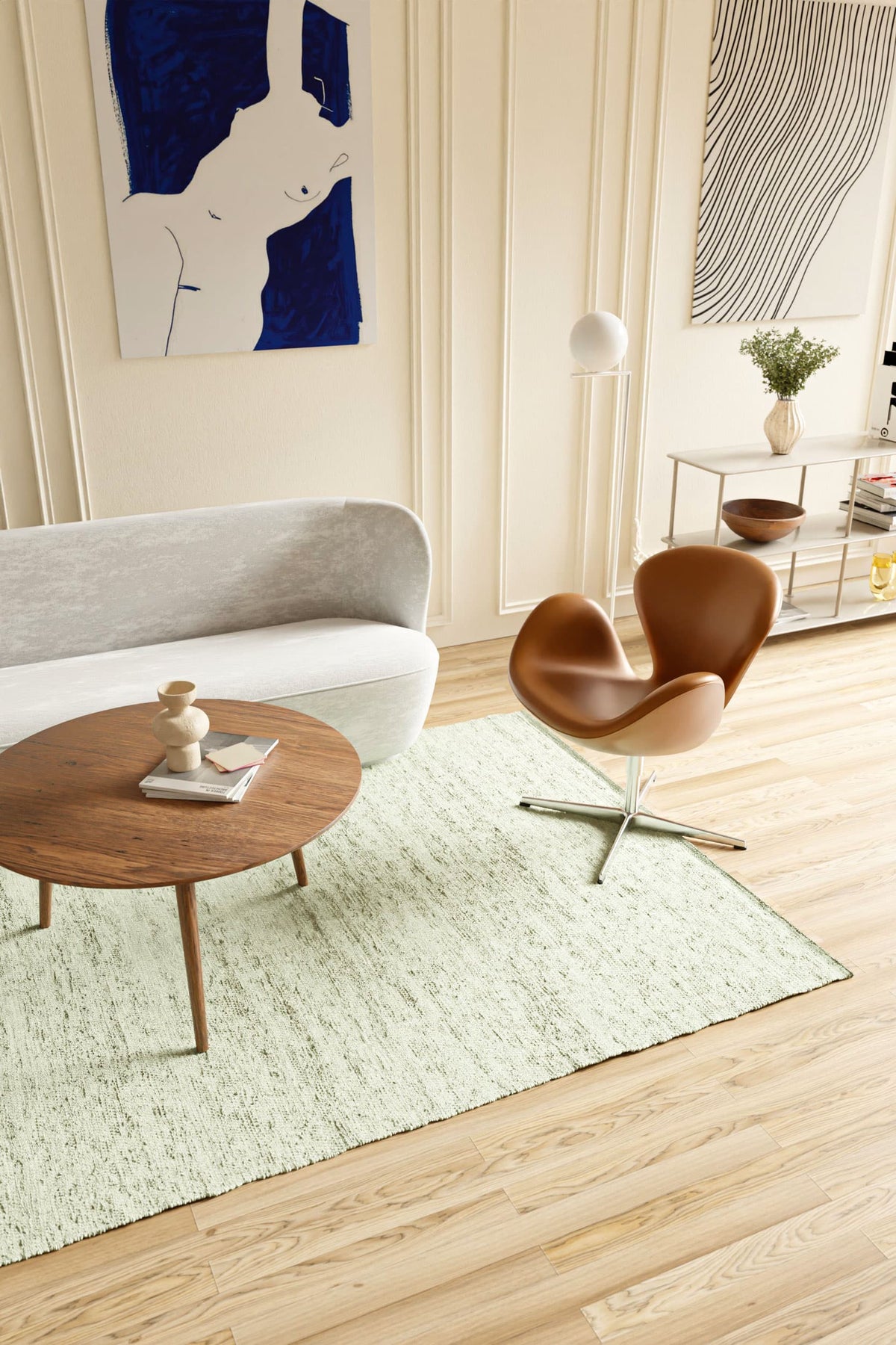 Coinkite Rug Cotton Rug, Mint – RUG SOLID