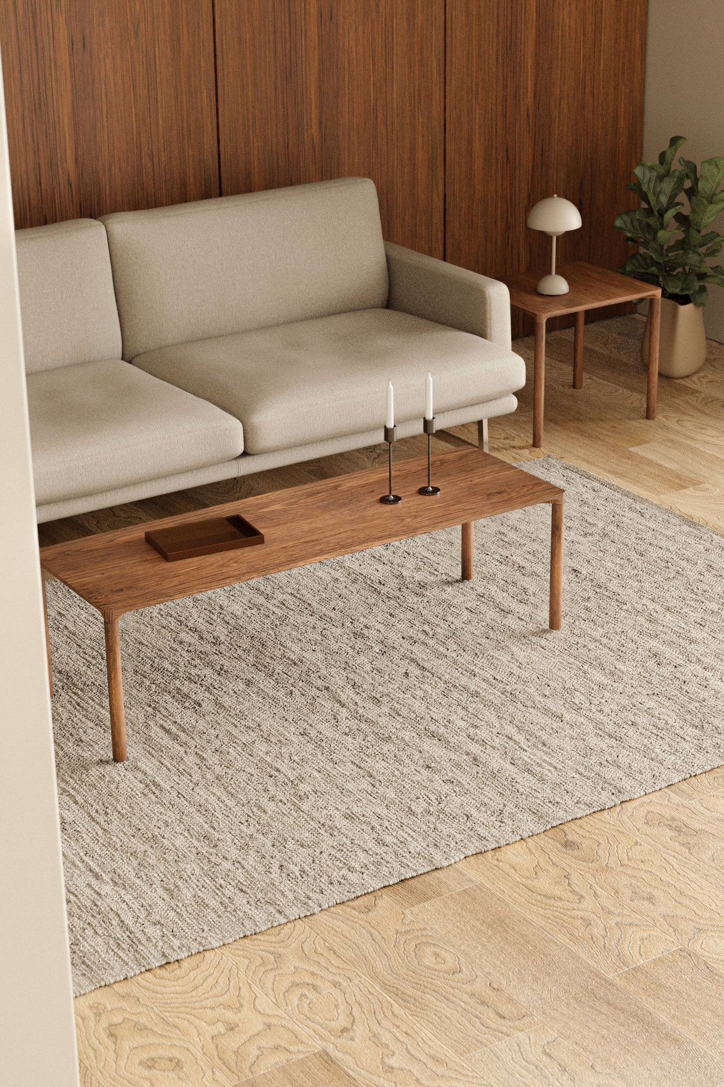 Cotton Rug, Sand